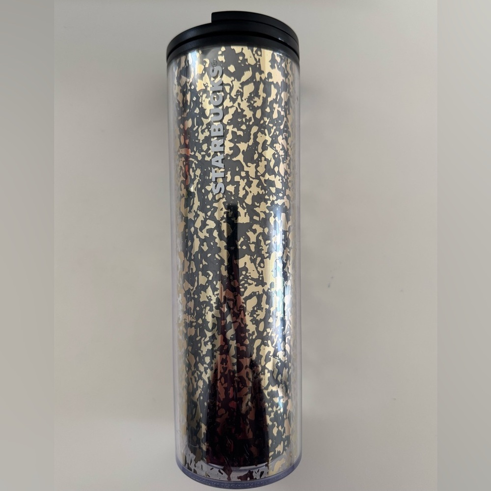 Starbucks Black and Gold Tumbler Ready to Go Gift New - Picture 4 of 7